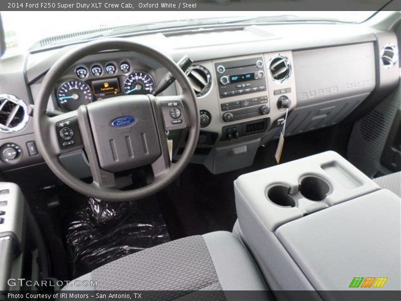 Steel Interior - 2014 F250 Super Duty XLT Crew Cab 