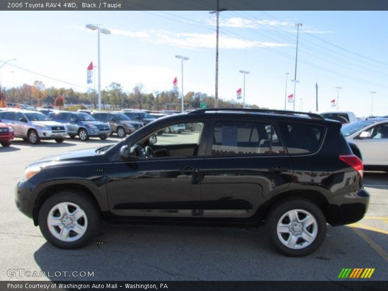 Black / Taupe 2006 Toyota RAV4 4WD