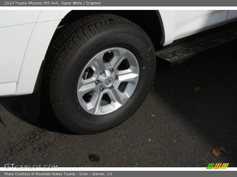 Super White / Graphite 2014 Toyota 4Runner SR5 4x4