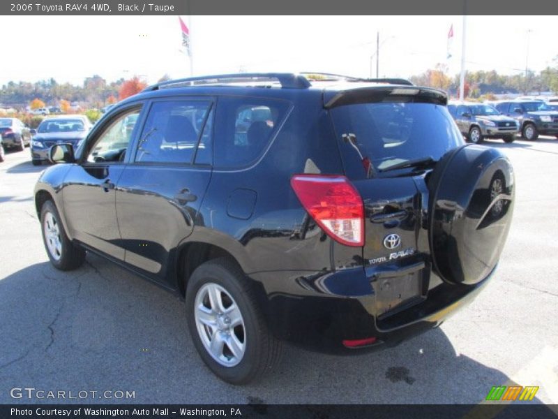 Black / Taupe 2006 Toyota RAV4 4WD