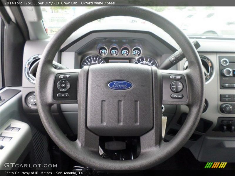  2014 F250 Super Duty XLT Crew Cab Steering Wheel