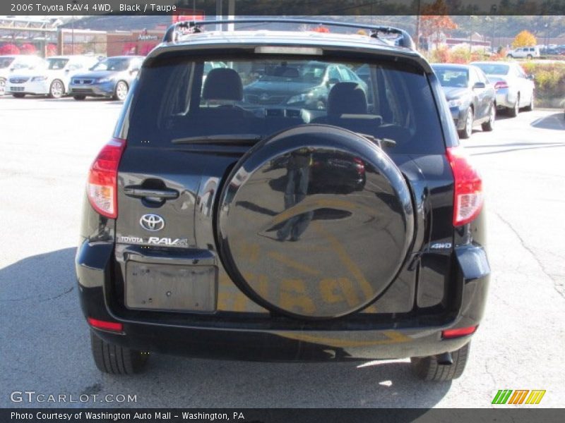 Black / Taupe 2006 Toyota RAV4 4WD