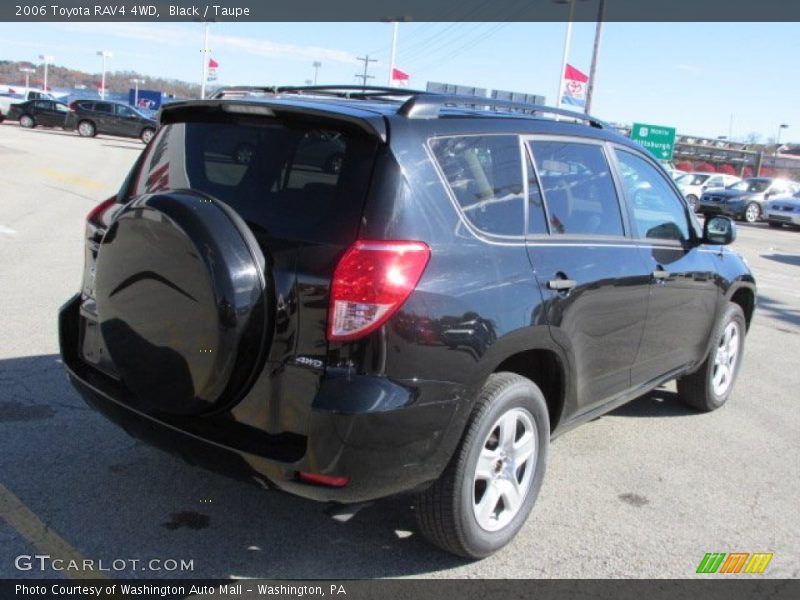 Black / Taupe 2006 Toyota RAV4 4WD