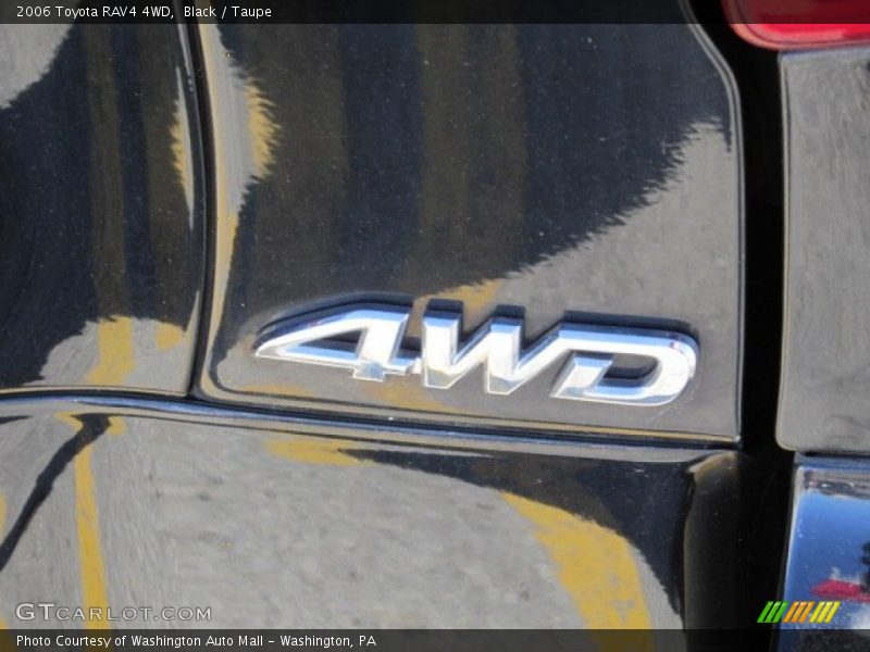 Black / Taupe 2006 Toyota RAV4 4WD