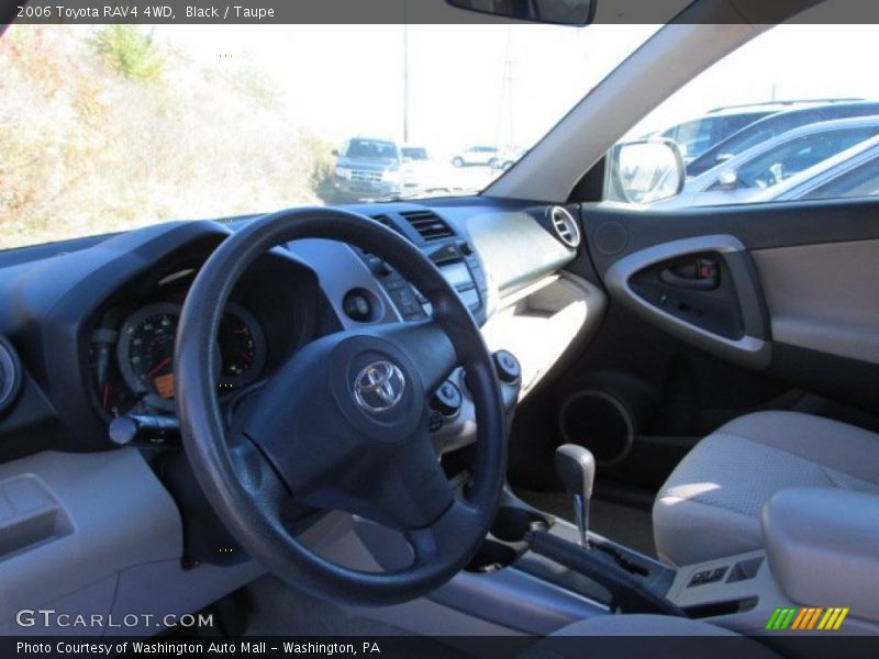 Black / Taupe 2006 Toyota RAV4 4WD