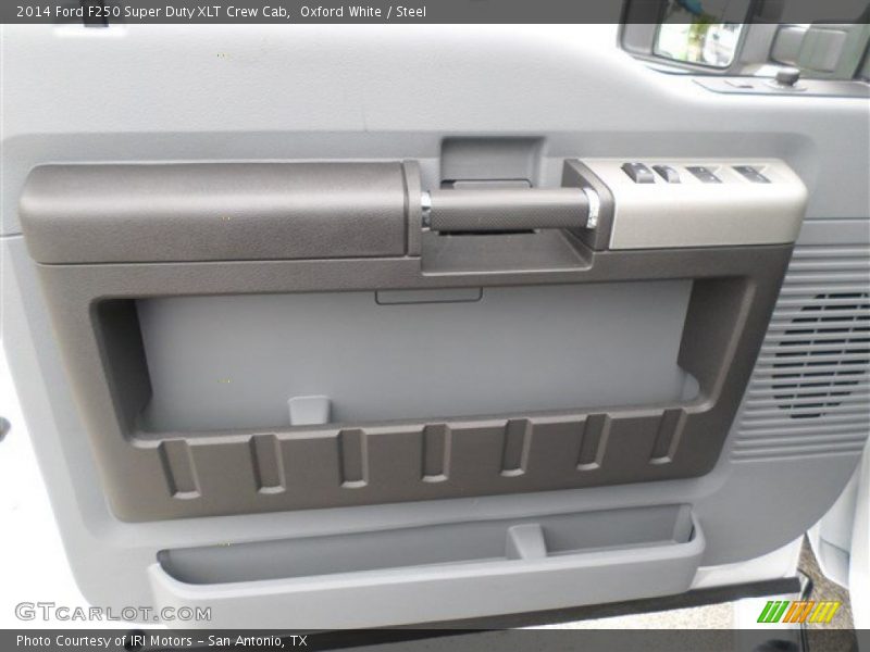 Oxford White / Steel 2014 Ford F250 Super Duty XLT Crew Cab