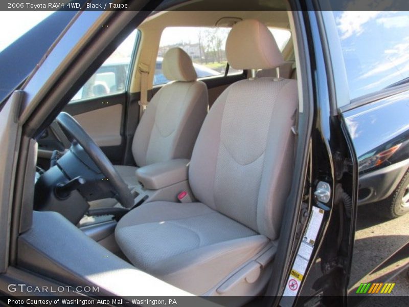 Black / Taupe 2006 Toyota RAV4 4WD
