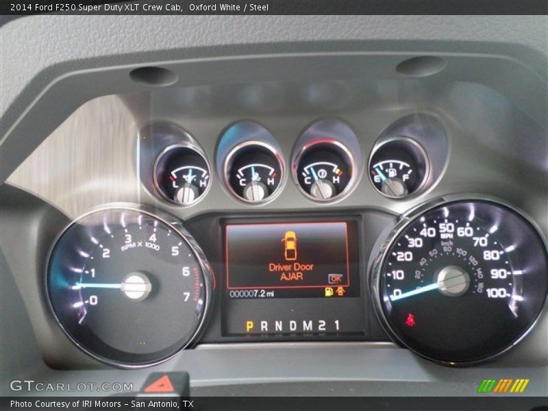  2014 F250 Super Duty XLT Crew Cab XLT Crew Cab Gauges