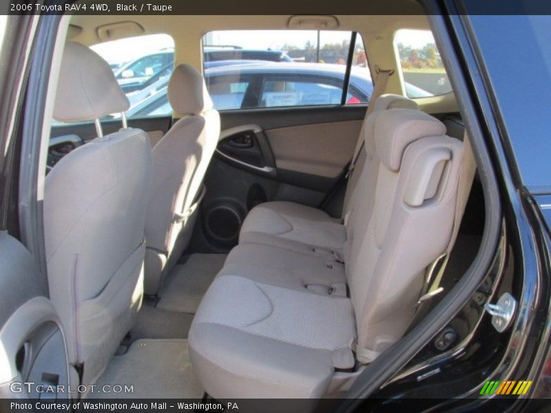 Black / Taupe 2006 Toyota RAV4 4WD
