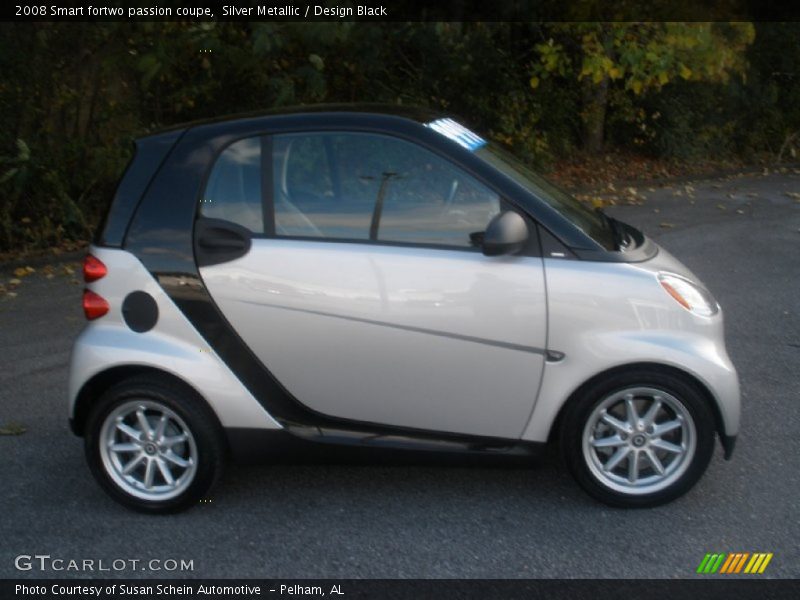 Silver Metallic / Design Black 2008 Smart fortwo passion coupe