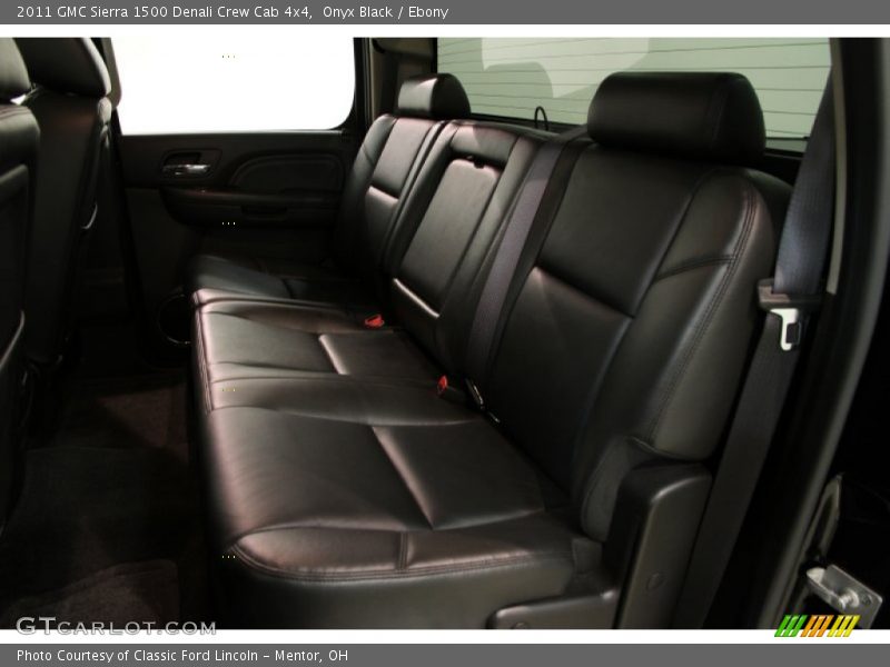 Onyx Black / Ebony 2011 GMC Sierra 1500 Denali Crew Cab 4x4