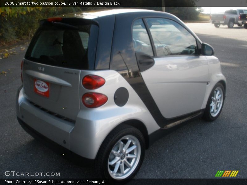 Silver Metallic / Design Black 2008 Smart fortwo passion coupe