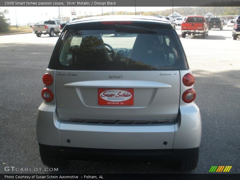 Silver Metallic / Design Black 2008 Smart fortwo passion coupe