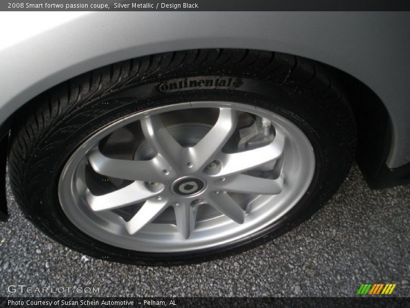 Silver Metallic / Design Black 2008 Smart fortwo passion coupe