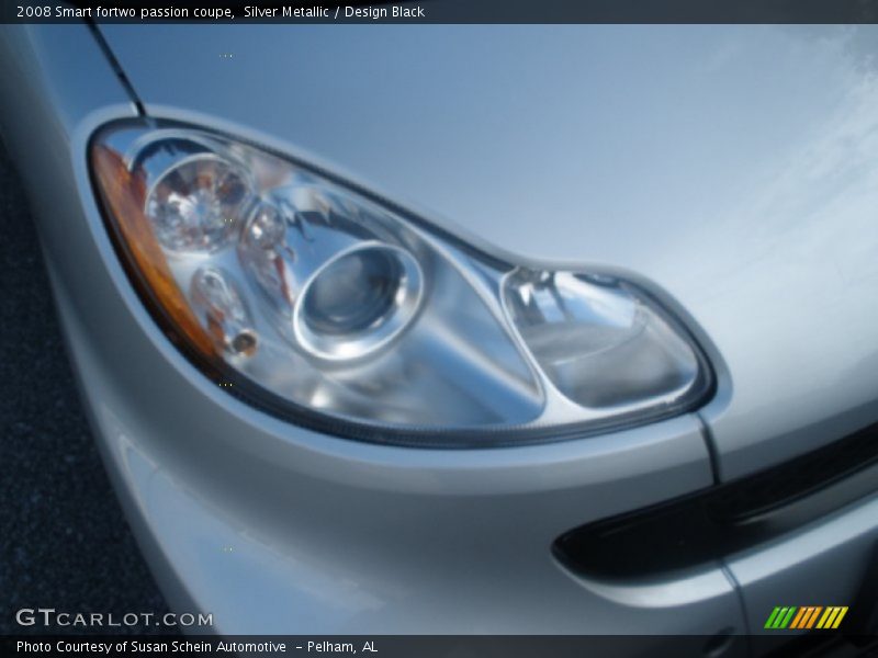 Silver Metallic / Design Black 2008 Smart fortwo passion coupe