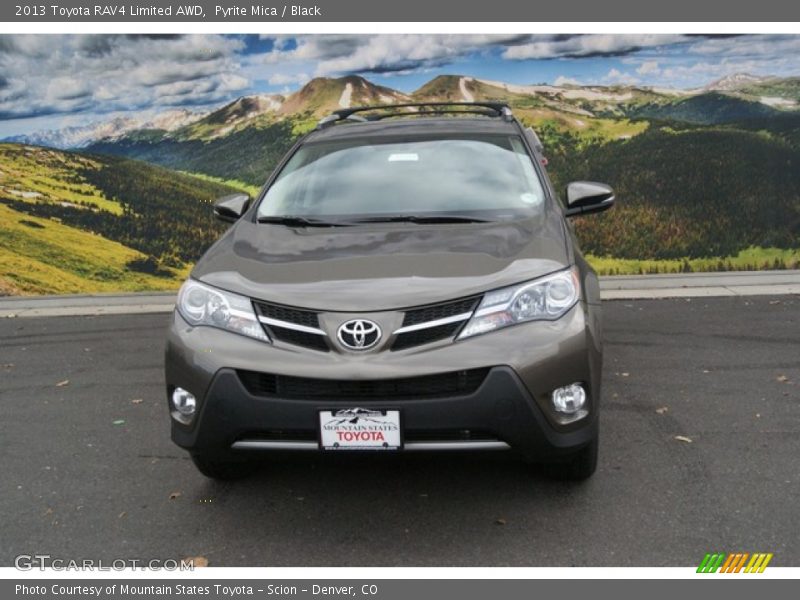 Pyrite Mica / Black 2013 Toyota RAV4 Limited AWD