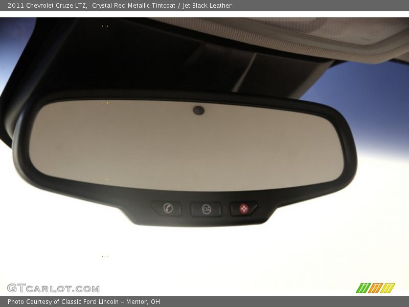 Crystal Red Metallic Tintcoat / Jet Black Leather 2011 Chevrolet Cruze LTZ