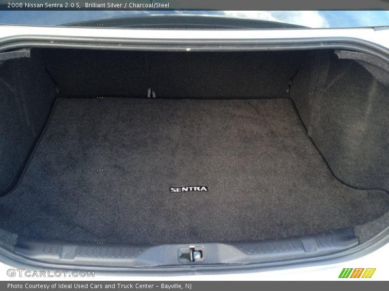 Brilliant Silver / Charcoal/Steel 2008 Nissan Sentra 2.0 S
