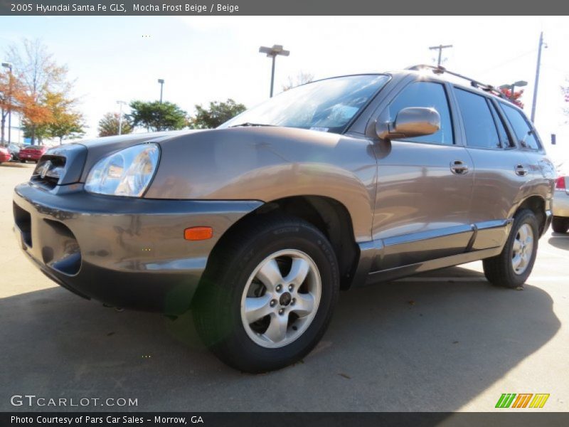 Mocha Frost Beige / Beige 2005 Hyundai Santa Fe GLS