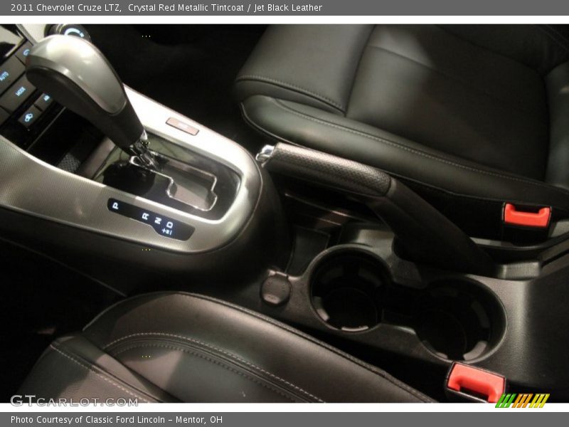 Crystal Red Metallic Tintcoat / Jet Black Leather 2011 Chevrolet Cruze LTZ