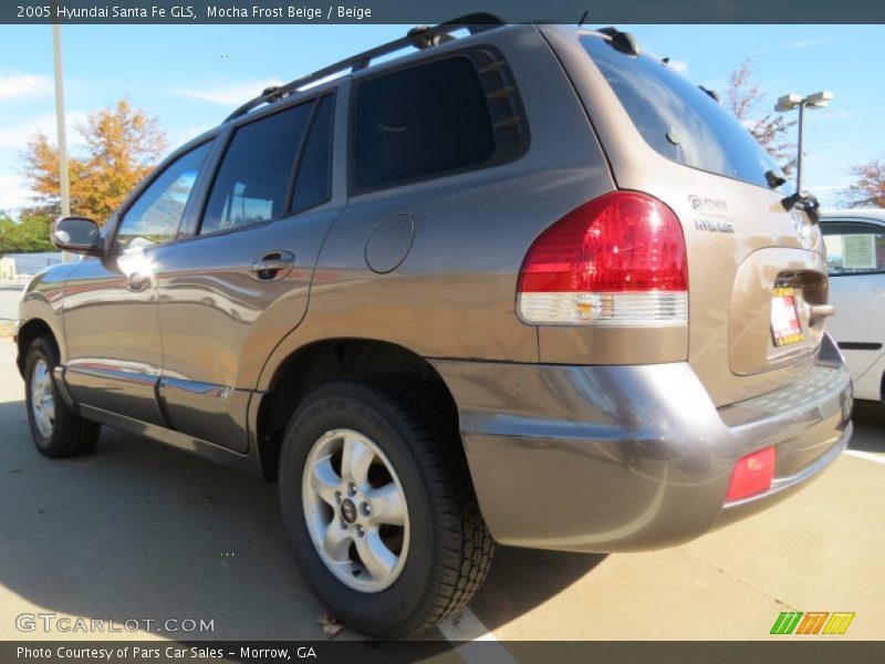 Mocha Frost Beige / Beige 2005 Hyundai Santa Fe GLS