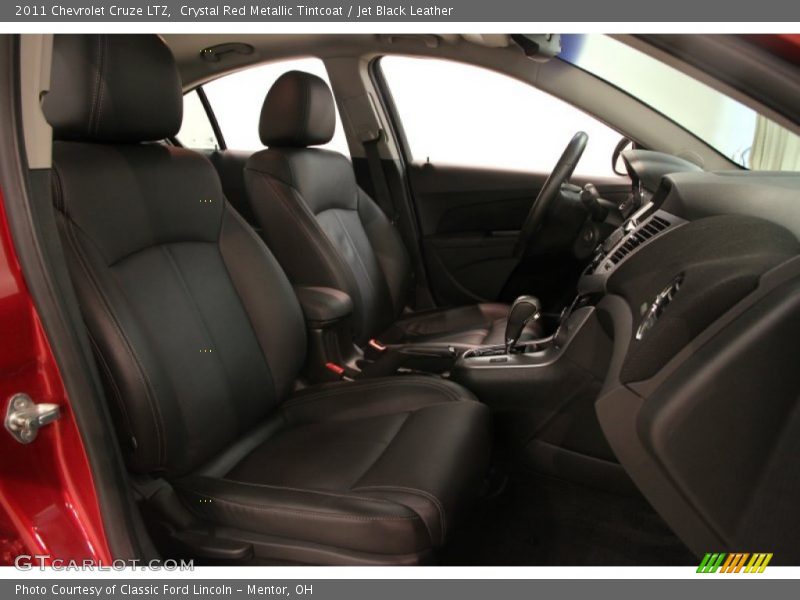 Crystal Red Metallic Tintcoat / Jet Black Leather 2011 Chevrolet Cruze LTZ