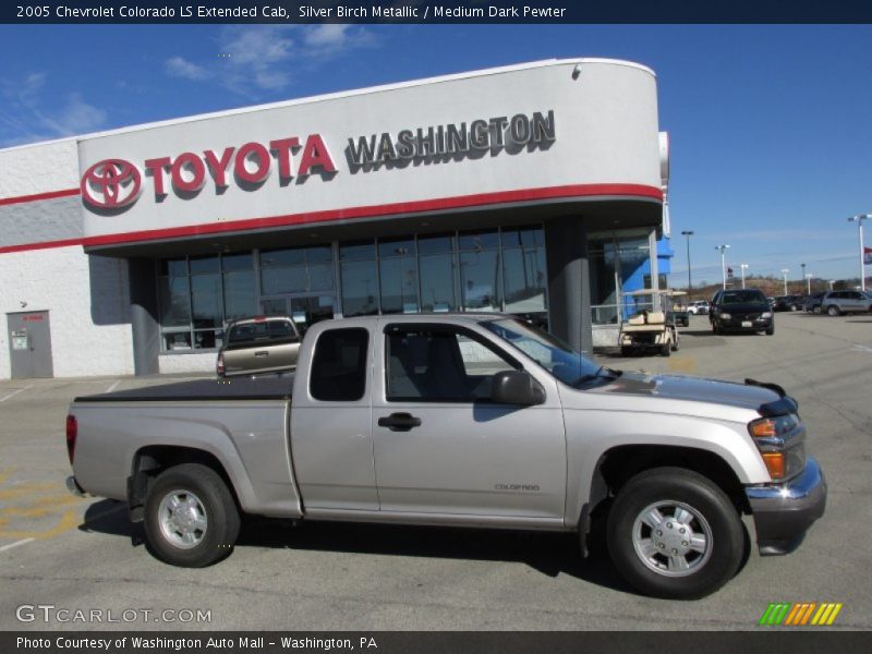 Silver Birch Metallic / Medium Dark Pewter 2005 Chevrolet Colorado LS Extended Cab