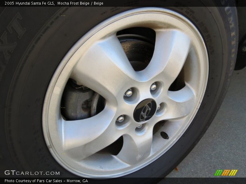 Mocha Frost Beige / Beige 2005 Hyundai Santa Fe GLS