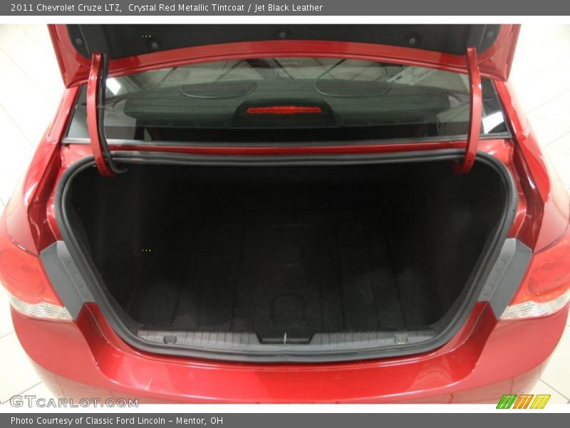 Crystal Red Metallic Tintcoat / Jet Black Leather 2011 Chevrolet Cruze LTZ