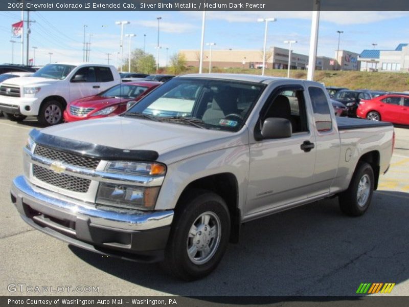 Silver Birch Metallic / Medium Dark Pewter 2005 Chevrolet Colorado LS Extended Cab