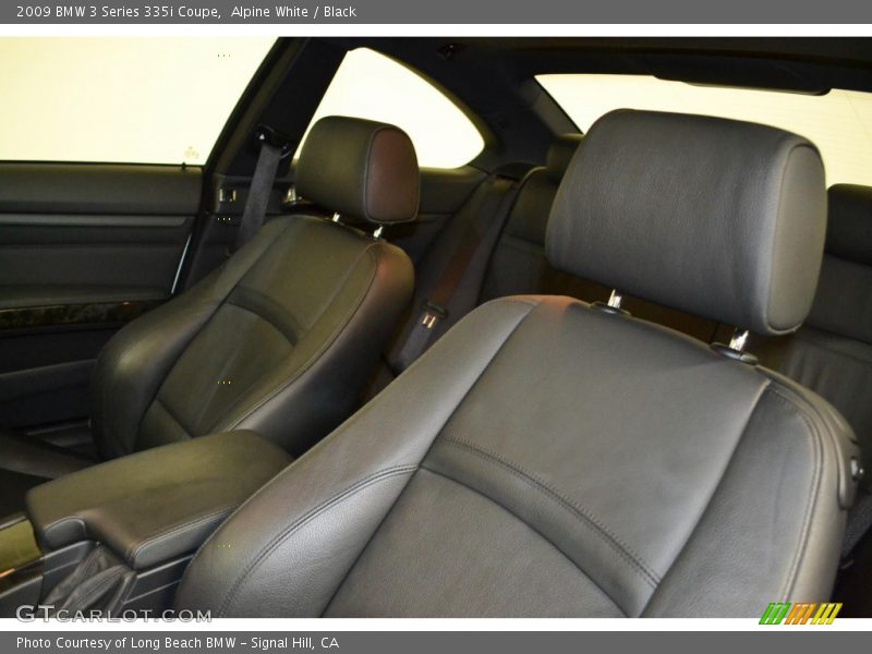 Alpine White / Black 2009 BMW 3 Series 335i Coupe