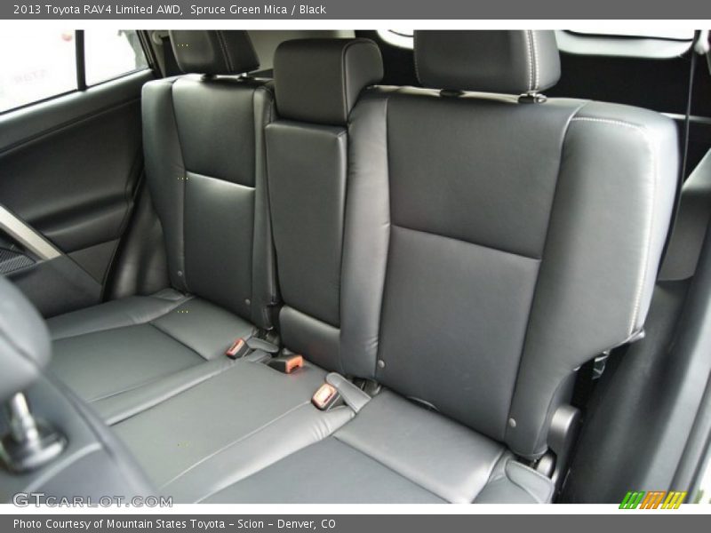 Spruce Green Mica / Black 2013 Toyota RAV4 Limited AWD