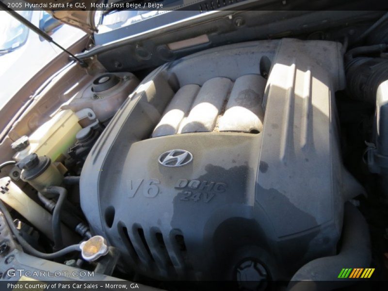 Mocha Frost Beige / Beige 2005 Hyundai Santa Fe GLS