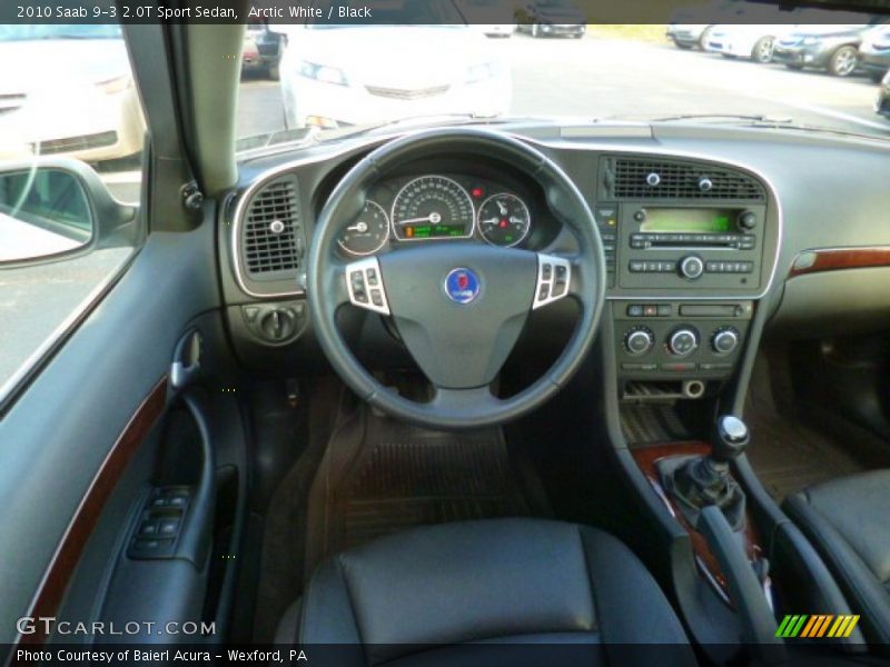 Dashboard of 2010 9-3 2.0T Sport Sedan