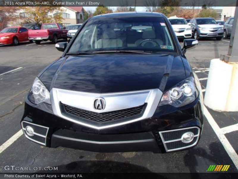 Crystal Black Pearl / Ebony 2011 Acura RDX SH-AWD
