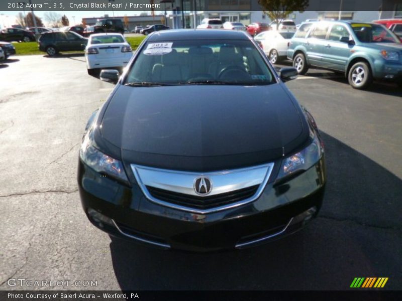 Crystal Black Pearl / Parchment 2012 Acura TL 3.5