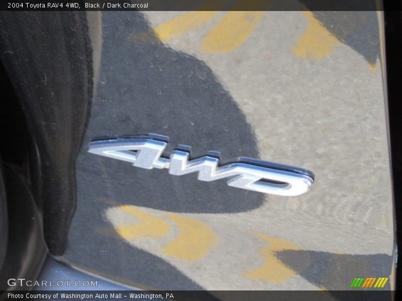 Black / Dark Charcoal 2004 Toyota RAV4 4WD