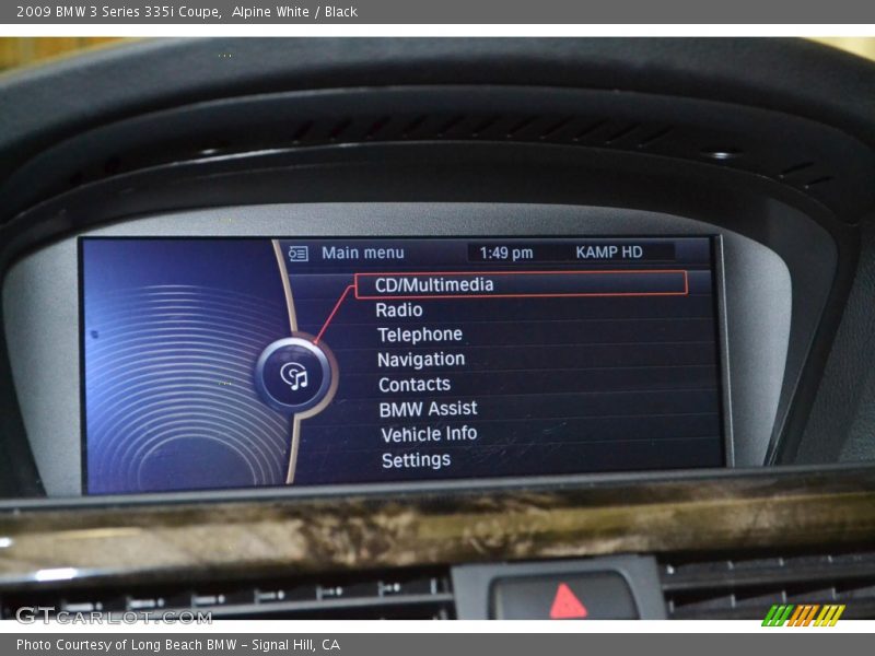 Alpine White / Black 2009 BMW 3 Series 335i Coupe