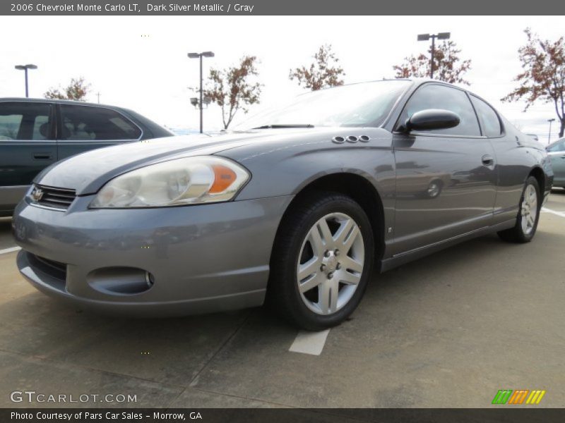 Dark Silver Metallic / Gray 2006 Chevrolet Monte Carlo LT