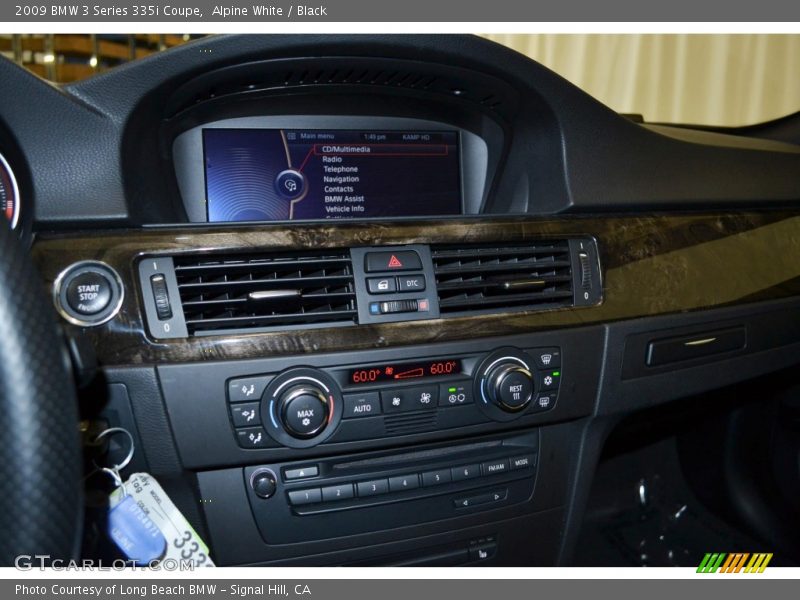 Alpine White / Black 2009 BMW 3 Series 335i Coupe