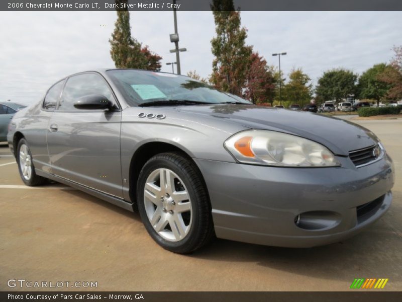 Dark Silver Metallic / Gray 2006 Chevrolet Monte Carlo LT