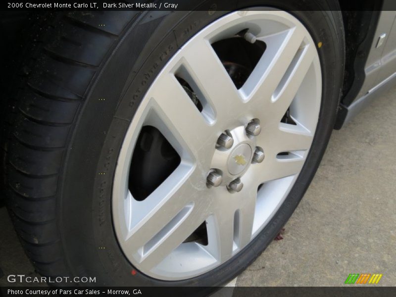 Dark Silver Metallic / Gray 2006 Chevrolet Monte Carlo LT