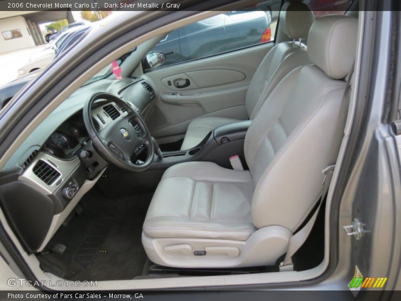 Dark Silver Metallic / Gray 2006 Chevrolet Monte Carlo LT