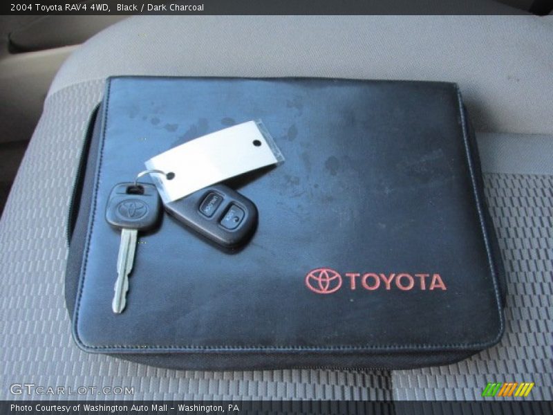Black / Dark Charcoal 2004 Toyota RAV4 4WD