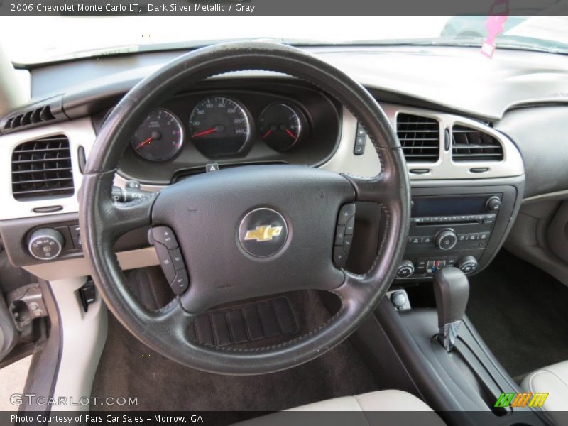 Dark Silver Metallic / Gray 2006 Chevrolet Monte Carlo LT