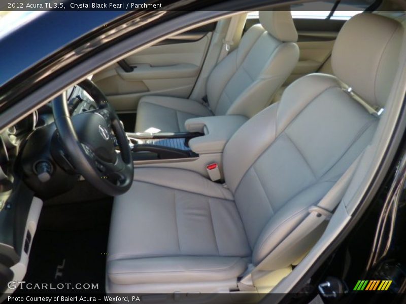 Crystal Black Pearl / Parchment 2012 Acura TL 3.5