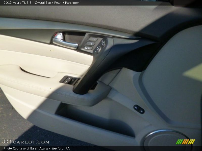 Crystal Black Pearl / Parchment 2012 Acura TL 3.5
