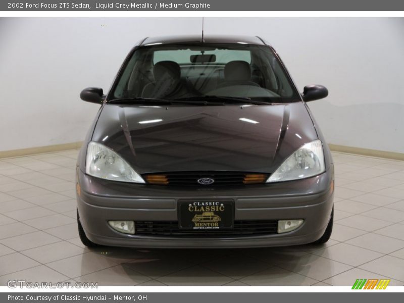 Liquid Grey Metallic / Medium Graphite 2002 Ford Focus ZTS Sedan