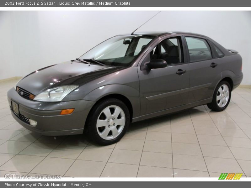 Liquid Grey Metallic / Medium Graphite 2002 Ford Focus ZTS Sedan