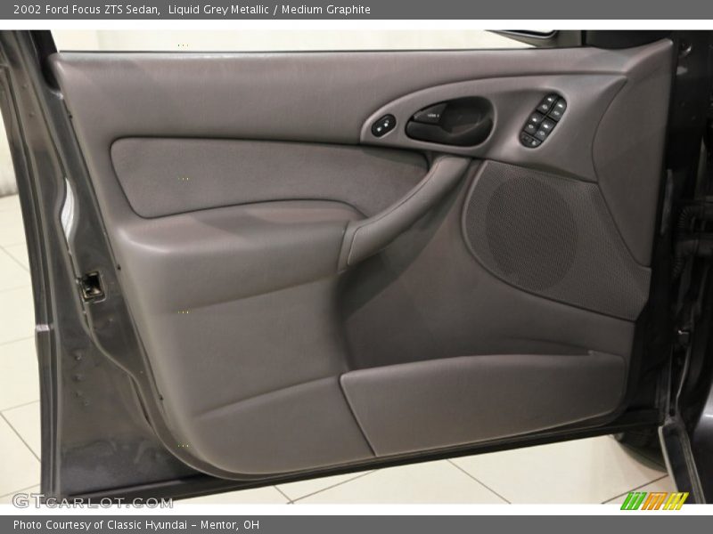 Liquid Grey Metallic / Medium Graphite 2002 Ford Focus ZTS Sedan